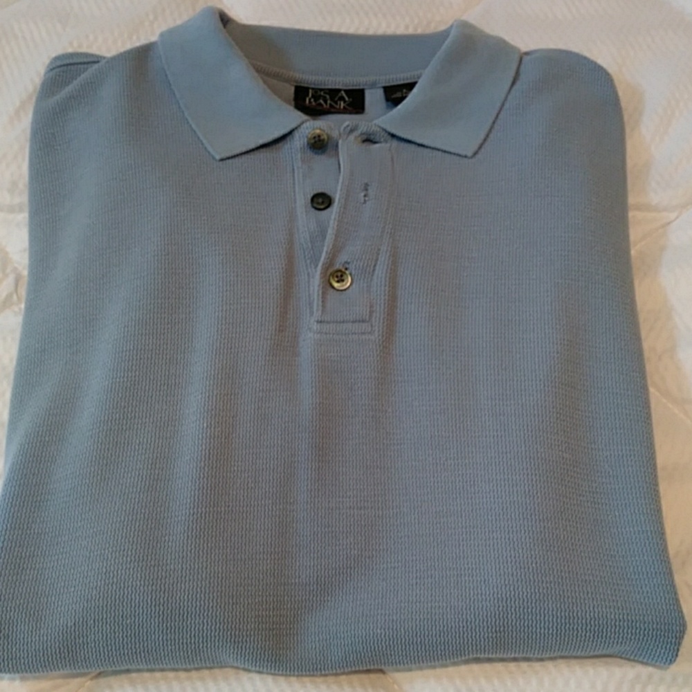 Jos. A. Bank silk polo shirt